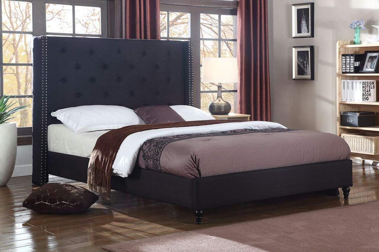 The Cheap Platform Bed with Tall Headboard | 5 Year Warranty